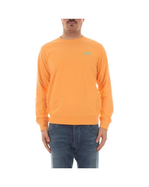 Sweat-shirt F34103 Sun 68 pour homme en coloris Orange
