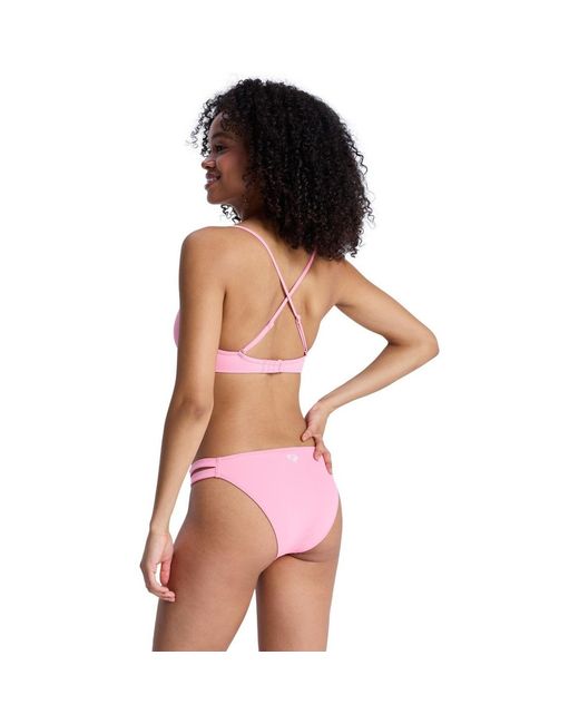 Maillots de bain Solid Essentials Classic Roxy en coloris Pink