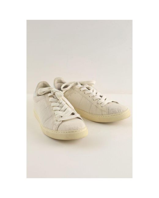 Baskets basses Baskets en cuir écrues IRO en coloris White