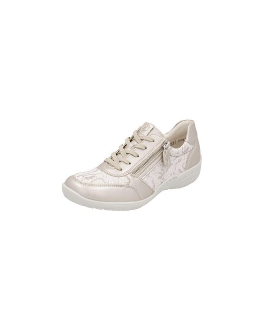 Baskets 127 métallique Remonte en coloris White