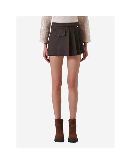 Jupe Longue Rouge Femme Rinascimento - Taille S - Polyester - Neuf Avec étiquettes