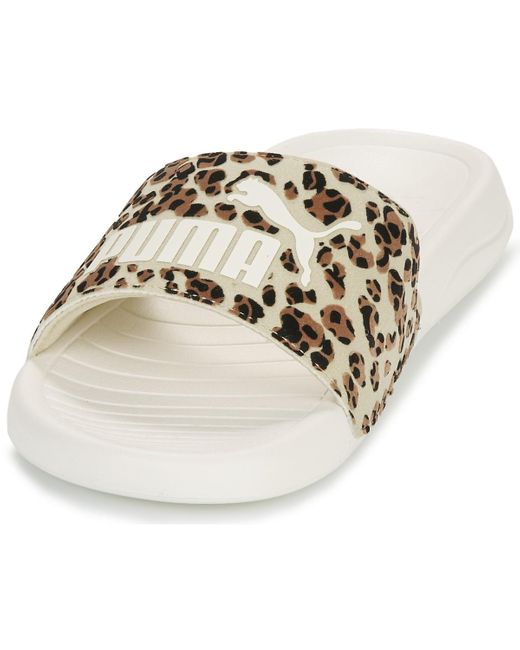 Claquettes POPCAT 20 PUMA en coloris Metallic