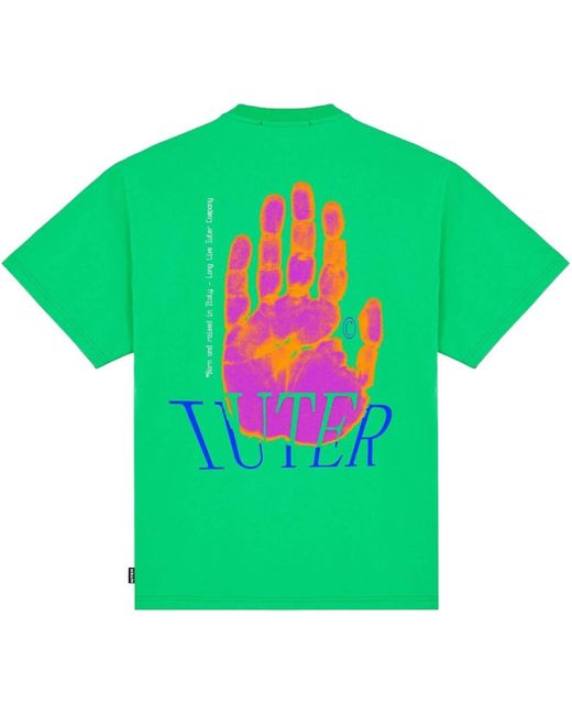 T-shirt Hand Tee Iuter pour homme en coloris Green