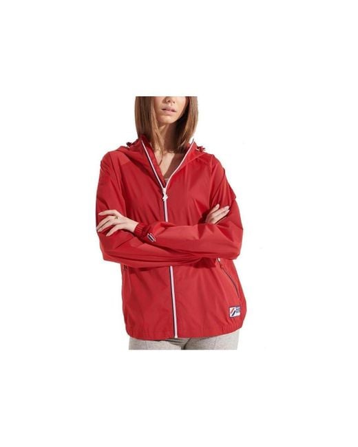Superdry Mantel in het Red
