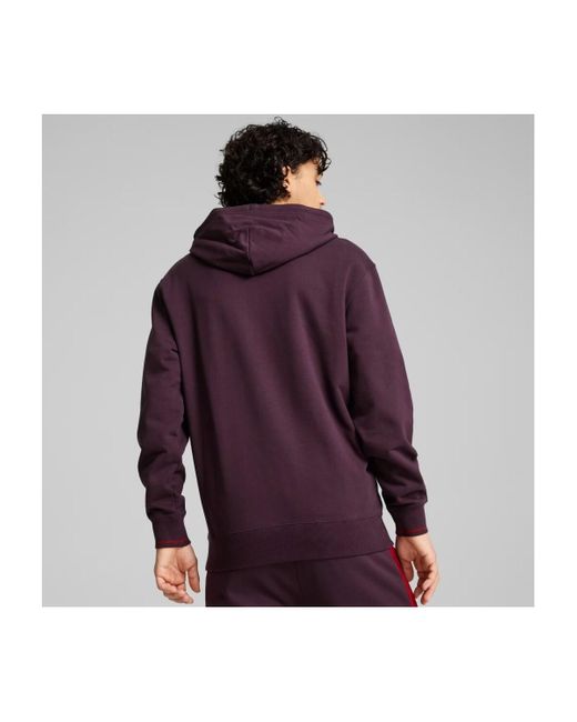 Sweat-shirt CLASSICS PLAY PARIS HOODIE PUMA pour homme en coloris Purple