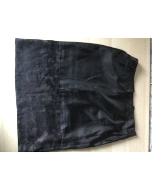 Jupes Jupe droite noire KENZO en coloris Blue