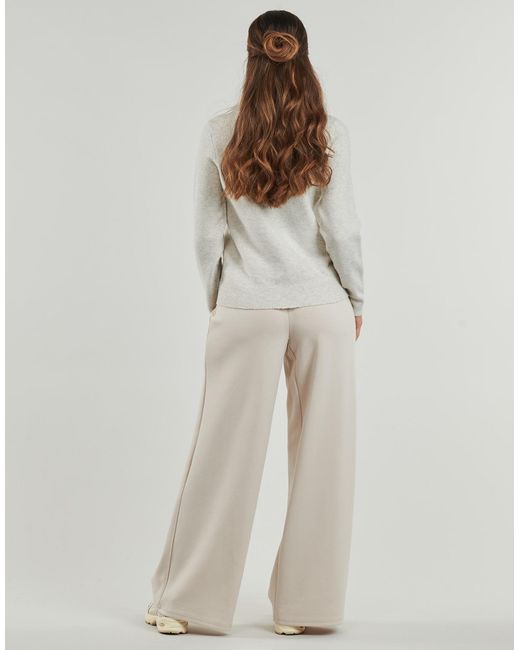 Pull Vinikolina V-Neck Vila en coloris Gray