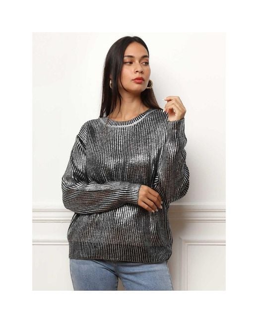Pull Pulls Pour Femme La Modeuse en coloris Gray