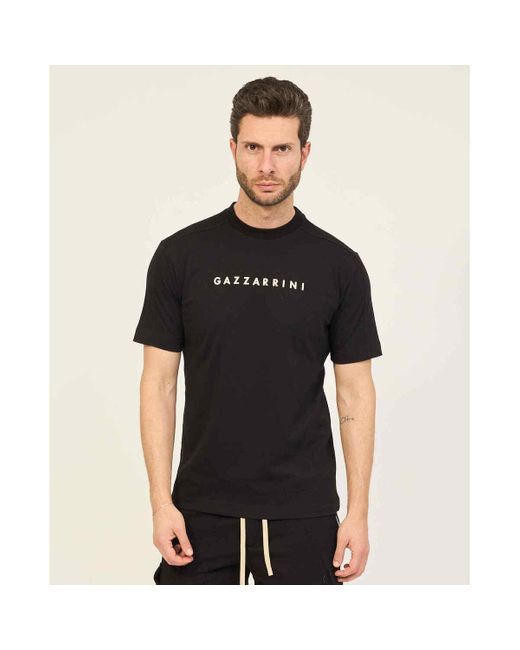 T-shirt T-shirt col rond basique pour Gazzarrini pour homme en coloris Black