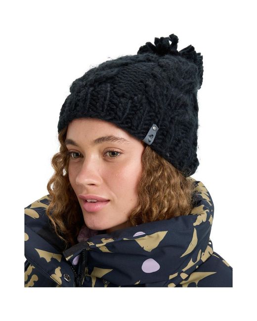 Bonnet Winter Roxy en coloris Black