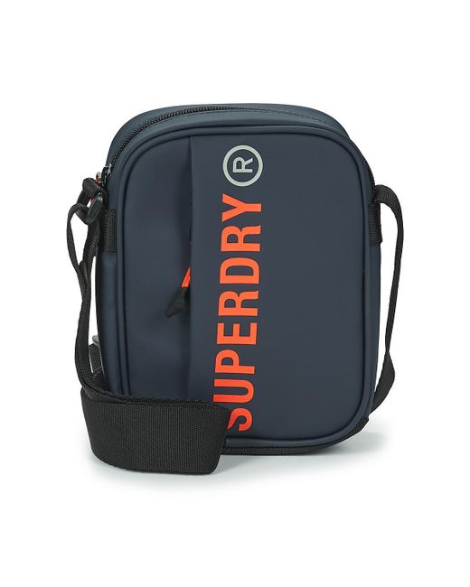 Superdry Blue Handtaschen Tarp Cross