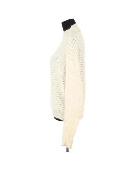 Pull Pull Écru Maje en coloris White