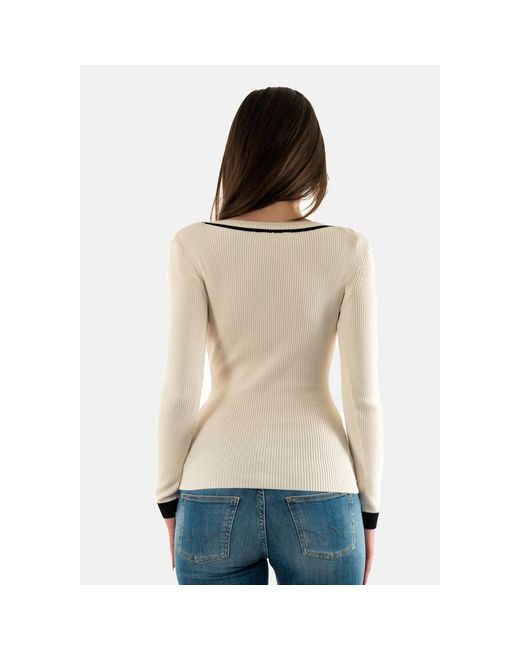 Pull 232-mgala Morgan en coloris Natural
