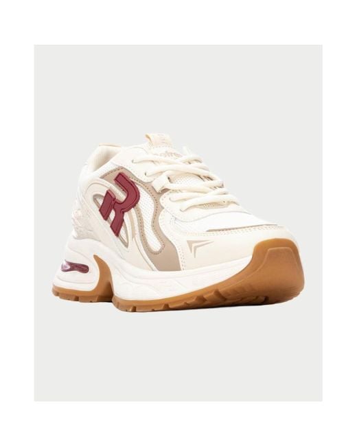 Baskets basses Baskets avec logo latéral Refresh en coloris Pink