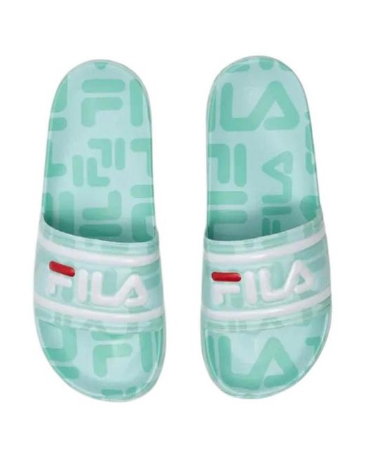 Shoes > flip flops & sliders > sliders Fila en coloris Green