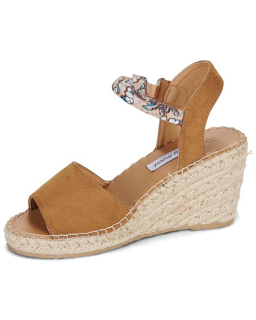 Moony Mood Brown Espadrilles Eveline