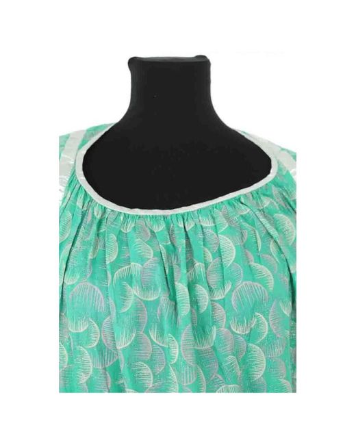 Robe courte Robe en coton verte IRO en coloris Green