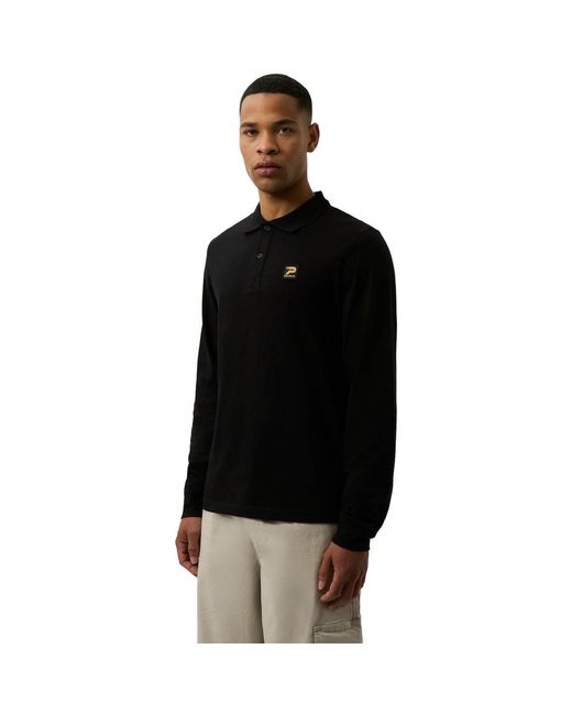 Polo Luca Patrick pour homme en coloris Black