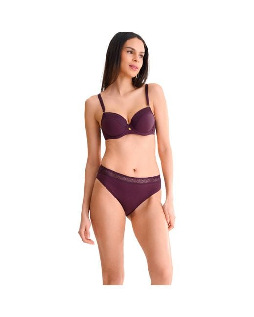 Culottes & slips Slip RIA Lisca en coloris Purple