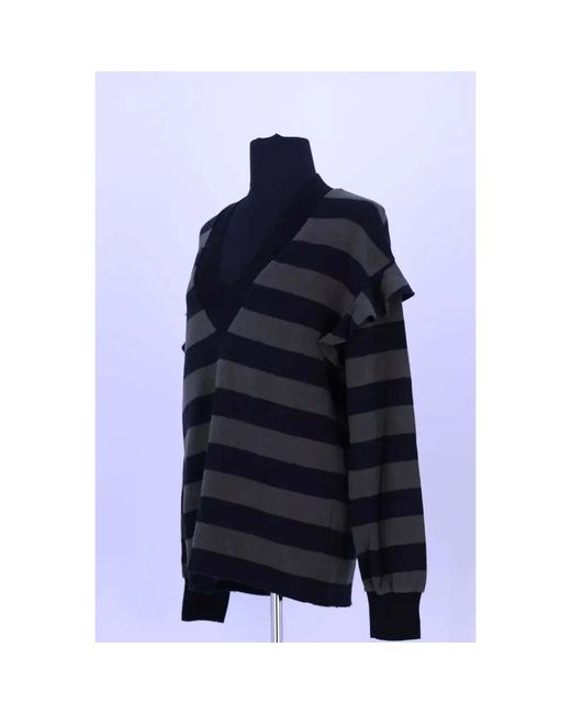 Pull Pull En Coton 8pm en coloris Blue