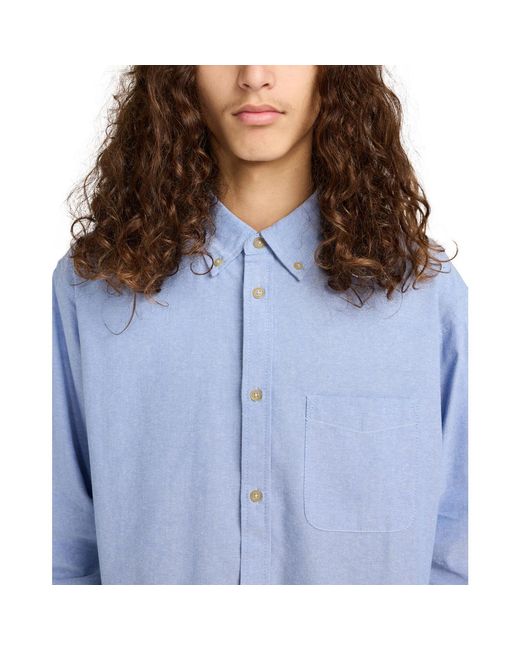 Chemise Button Down Regular Oxford Element pour homme en coloris Blue