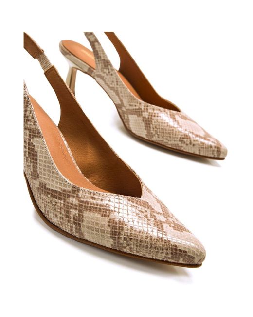 Chaussures escarpins NINETTE MTNG en coloris Metallic