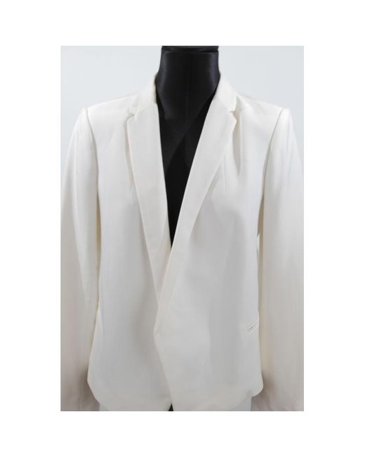 Veste Blazer Tara Jarmon en coloris Gray