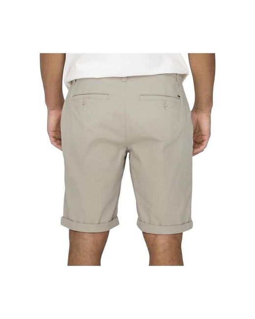 Short Peter Regular Only & Sons pour homme en coloris Gray