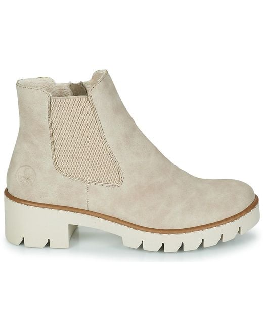 Boots Sciva Rieker en coloris Natural