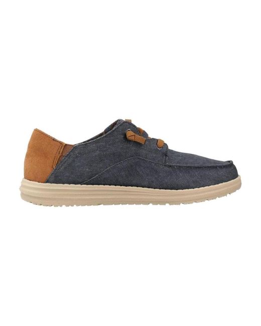 Skechers Nette Schoenen Melson in het Blue voor heren