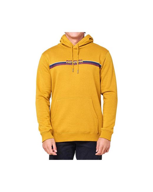 Sweat-shirt SR HORIZON HOOD FLEECE Rip Curl pour homme en coloris Yellow