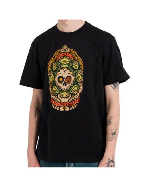 Chemise Timber Orbit Ss Element pour homme en coloris Black