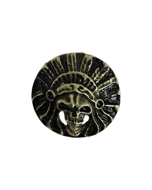 Cravates et accessoires Bolo - Cravate Texane Tête du chef indien Clj Charles Le Jeune pour homme en coloris Black