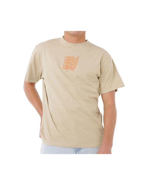 Polo MEDINA STACKER TEE Rip Curl pour homme en coloris Natural