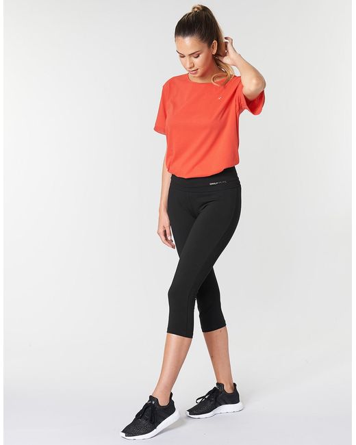 Only Play Legging Onpfold in het Black