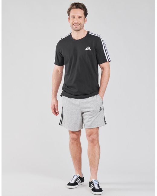 adidas Korte Broek M 3s Ft Sho in het Grijs voor heren - Bespaar 14% - Lyst