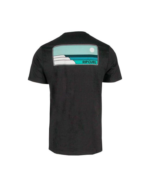 Polo _M_SUNRISE TEE Rip Curl pour homme en coloris Black