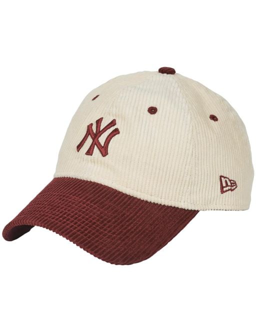 KTZ Red Schirmmütze Block Cord 9Twenty New York Yankees Ltcfbg