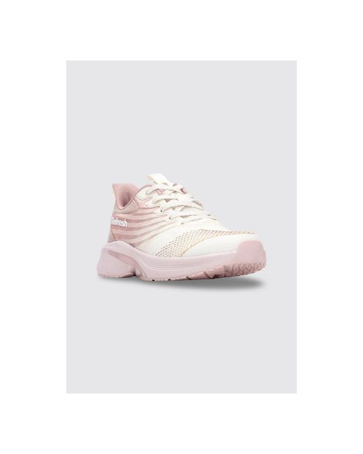 Baskets basses 175117 Refresh en coloris Pink