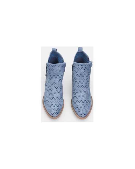 Boots bottines pour avec talon de Bata en coloris Blue