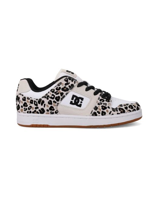Chaussures de Skate MANTECA 4 LX leopard print DC Shoes en coloris Black