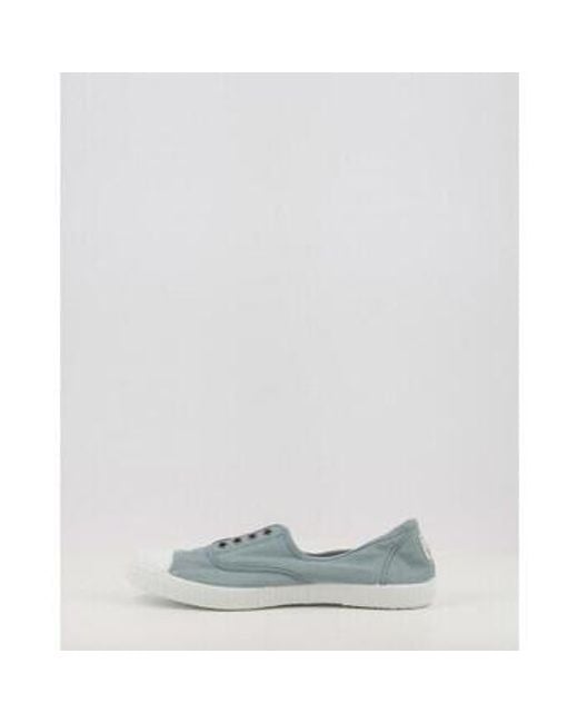 Victoria Sneakers 1915 Inglesa Elástico 106623 in het White
