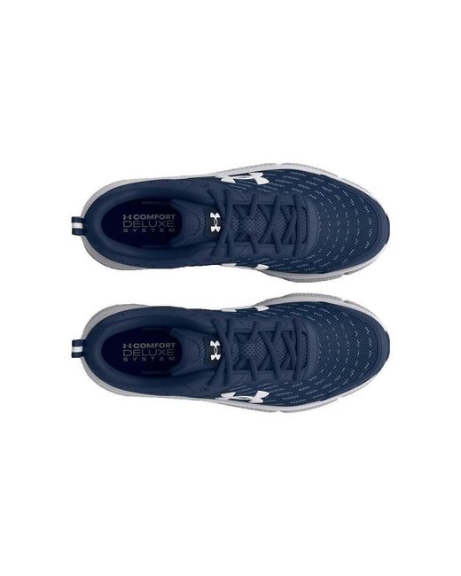 Chaussure De Course Charged Assert 10 Pour Homme Academy Academy Blanc Under Armour pour homme en coloris Blue
