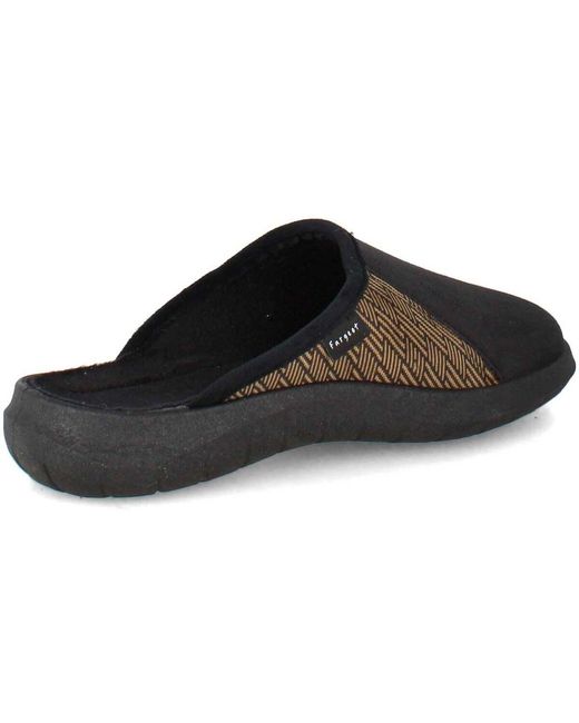 Chaussons eclatant Fargeot pour homme en coloris Black