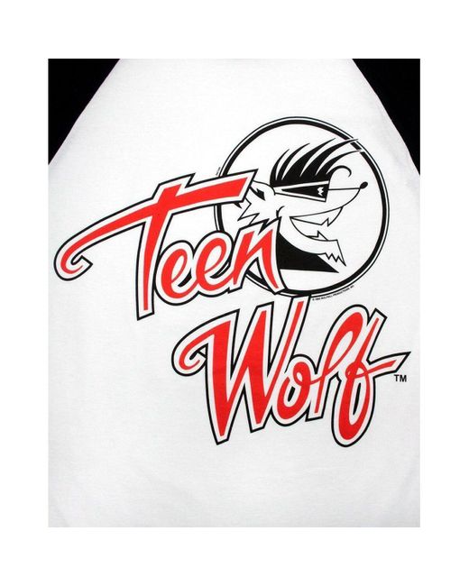 T-shirt Logo Teen Wolf pour homme en coloris Red