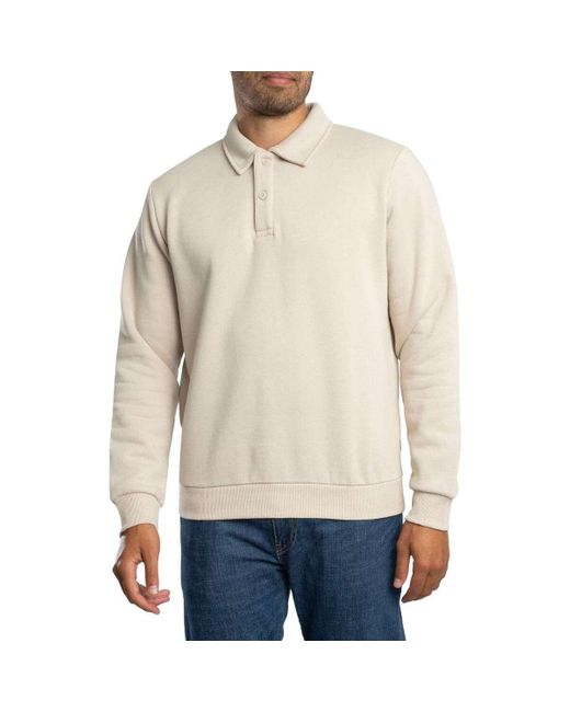 Polo Sweat-shirt polo Bradley Jack & Jones pour homme en coloris Natural