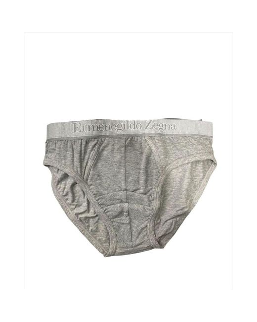 Slips Zegna pour homme en coloris Gray