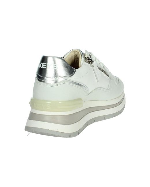 Baskets montantes K-10572 Keys en coloris White