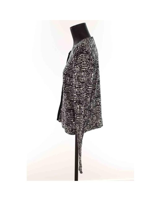 Blouses Top en coton Diane von Furstenberg en coloris Black