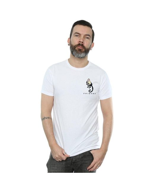 T-shirt BI26477 Friends pour homme en coloris White